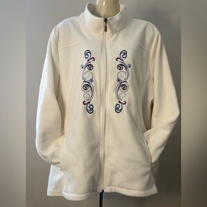 Vintage Allison Daley Zip up sweater, in excellent condition almost new.